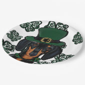 DACHSHUND PAPPTELLER (Schrägansicht)