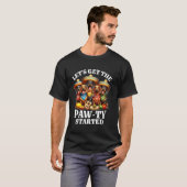 Dachshund-Party Cinco Dachshund De Mayo T-Shirt (Vorne ganz)