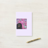 DACHSHUND POST-IT KLEBEZETTEL (Auf Schreibtisch)