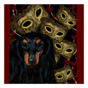 DACHSHUND        POSTER