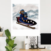 DACHSHUND  POSTER (Heimbüro)