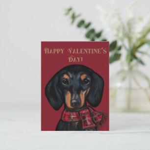 DACHSHUND POSTKARTE