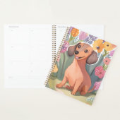 Dachshund Puppy | Watercolor Dog Pet Planer (Anzeige)