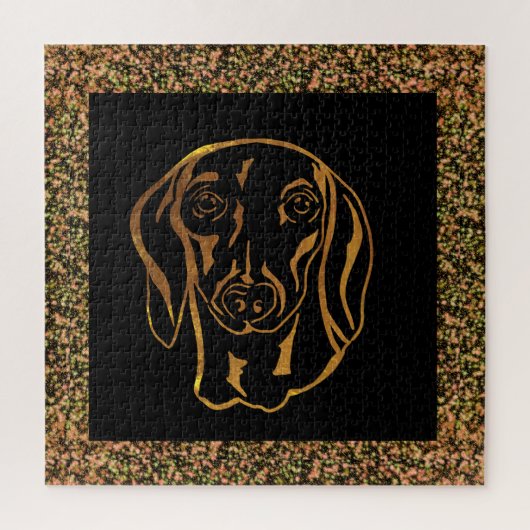 DACHSHUND  PUZZLE (Vertikal)