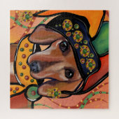 DACHSHUND PUZZLE (Horizontal)