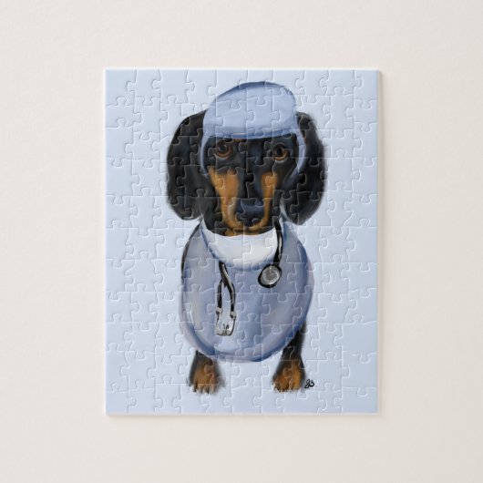 Dachshund Puzzle (Vertikal)