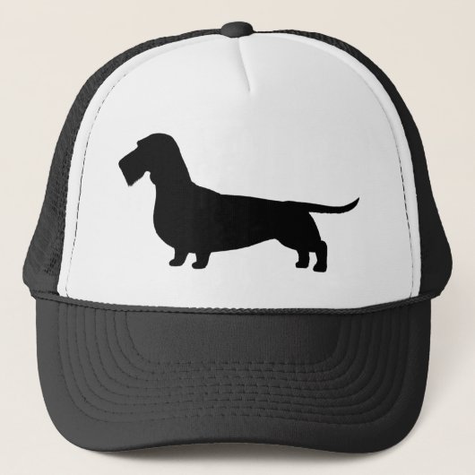 Dachshund (Rauhaar) Truckerkappe (Vorderseite)