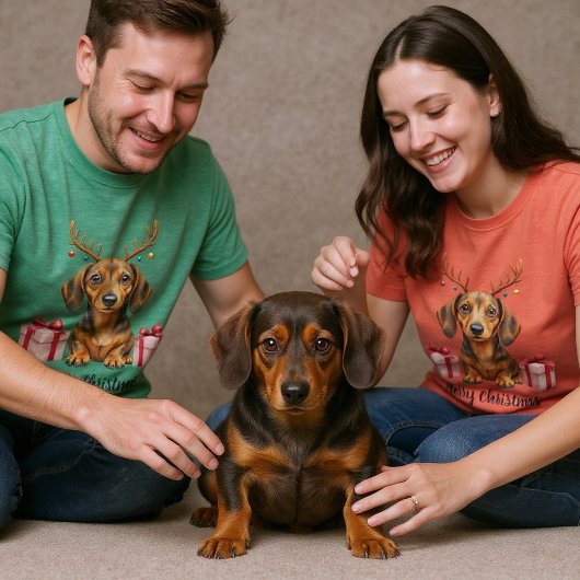 Dachshund-Rentier T-Shirt