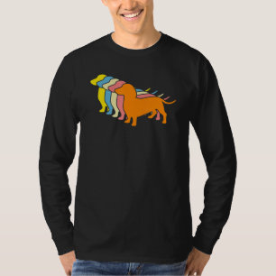 Dachshund Retro Dachshunde Dachshund T-Shirt