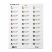 Dachshund Return Address Labels (Vorne)