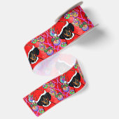 DACHSHUND SATINBAND (Rückseite)