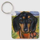 DACHSHUND SCHLÜSSELANHÄNGER (Vorderseite)