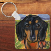 DACHSHUND SCHLÜSSELANHÄNGER (Vorderseite)