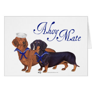 Dachshund Seeleute