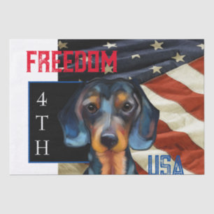 Dachshund      seidenpapier