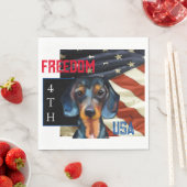 Dachshund Serviette (Beispiel)