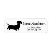 Dachshund-Silhouette  (Vorne)