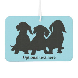 Dachshund-Silhouette  Autolufterfrischer
