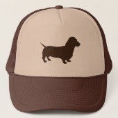 dachshund_simple truckerkappe (Vorderseite)