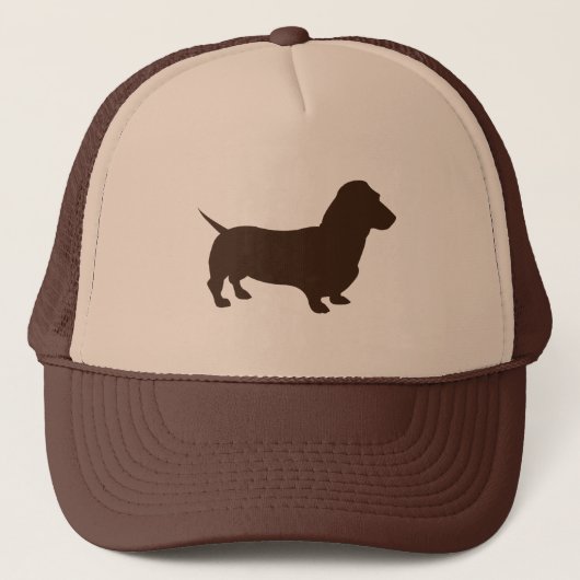 dachshund_simple truckerkappe (Vorderseite)