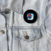 Dachshund-Ski Button (Beispiel)