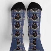Dachshund Socken (Oben)