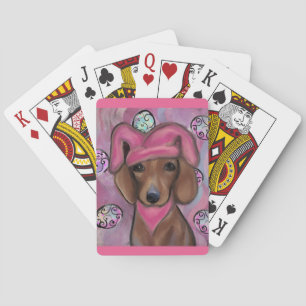 Dachshund Spielkarten
