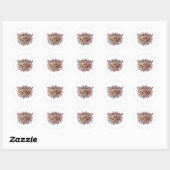 Dachshund Squad Cute Kawaii Dachshund Sticker Dach (Blatt)