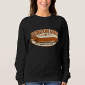Dachshund-Squad-T-Shirt Sweatshirt (Vorderseite)