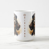 Dachshund-Steampunk-Hund Kaffeetasse (Mittel)