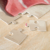 Dachshund Strandentspannungsszene Puzzle (Seite)
