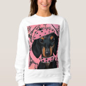 DACHSHUND SWEATSHIRT (Vorderseite)