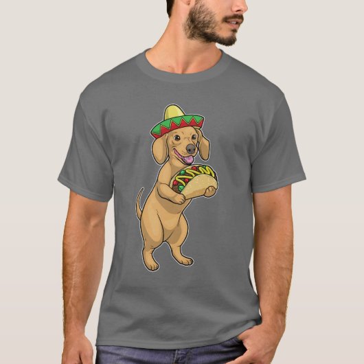 Dachshund-Taco T-Shirt (Vorderseite)