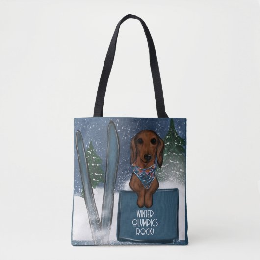 DACHSHUND  TASCHE (Vorderseite)