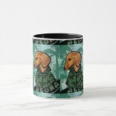 Dachshund Tasse (Zentrum)
