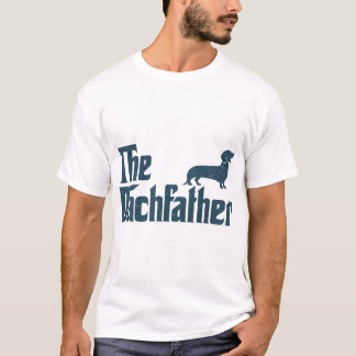 Dachshund The Dogfather Gifts Funny Father's Day T-Shirt