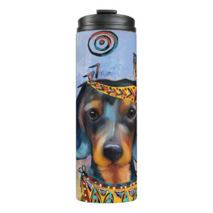 DACHSHUND   THERMOSBECHER