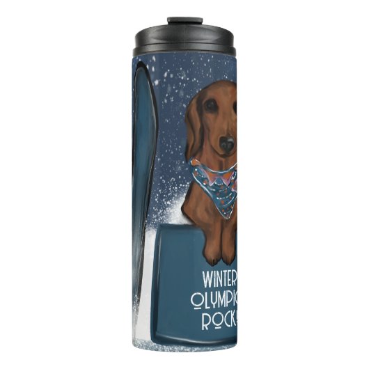 DACHSHUND  THERMOSBECHER (Vorderseite)