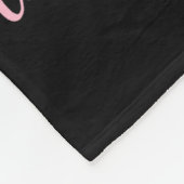 Dachshund Through The Snow Wiener Dog Christmas Fleecedecke (Ecke)