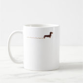 Dachshund Traces Dachshund Top T-Shirt Kaffeetasse (Links)