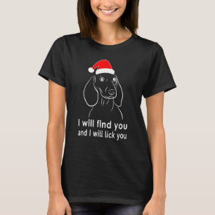 Dachshund Ugly Christmas T-Shirt