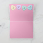 Dachshund Valentine Card Feiertagskarte (Innenseite)