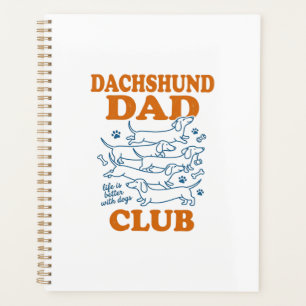 Dachshund-Vater-Club Vintage-Hunde-Shirt-Design_1 Planer