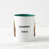 Dachshund-Vater-Tasse Tasse (Zentrum)