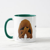 Dachshund-Vater-Tasse Tasse (Links)