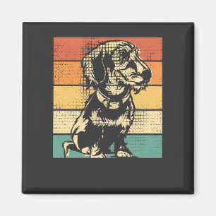 Dachshund Vintage Magnet