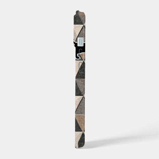 Dachshund Walking iPhone 15 Hülle (Linke Seite)