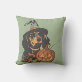 Dachshund Weenie Dog Halloween Kissen