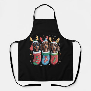 Dachshund Weihnachten Hunde Liebhaber Geschenk Url Schürze
