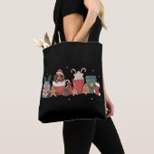 Dachshund Weihnachtskaffee Xmas Bäcker Lebkuchen  Tasche (Von Nahem)